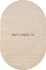 Овальный ковер MERINOS FUTURA  S600 цвет белый однотонный 
