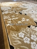 Турецкий ковер shenil размер 2*3 цвет беж-коричневый 