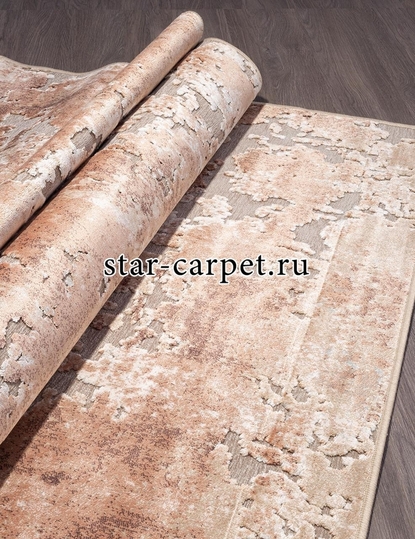 Вискозный ковер GENOVA  938309 - 661690 цвет бежевый 