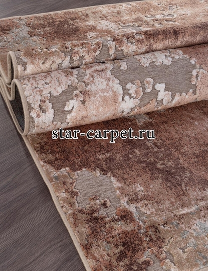 Вискозный ковер GENOVA  938309 - 661690 цвет бежевый 