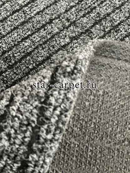 Ковролин Atlas для офиса и дома, противоскользящий, цвет антрацит