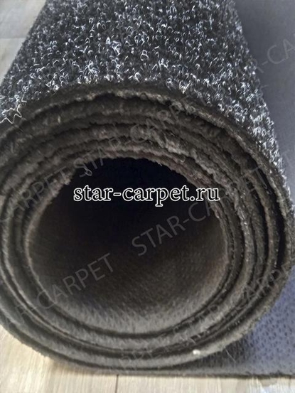 Ковролин иглопробивной для офиса и дома, черный