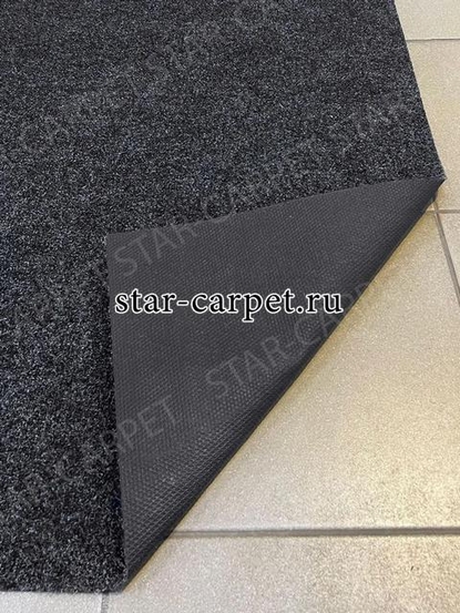 Ковролин иглопробивной для офиса и дома, черный