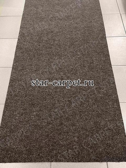 Ковролин для офиса и дома, коричневый