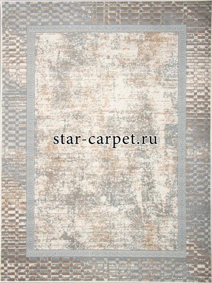 Ковер 26910A - BEJ / GRI - Прямоугольник - коллекция NESTA