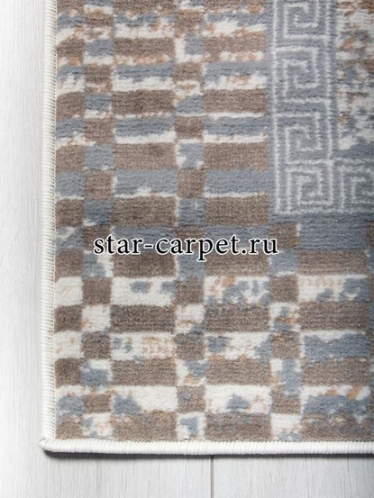 Ковер 26910A - BEJ / GRI - Прямоугольник - коллекция NESTA