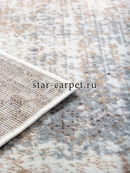 Ковер 26910A - BEJ / TOZ GRI - Прямоугольник - коллекция NESTA