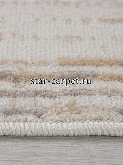 Ковер 06029A - TOZ GRI / BEIGE - Прямоугольник - коллекция PRAGA