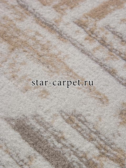 Ковер 06029A - TOZ GRI / BEIGE - Прямоугольник - коллекция PRAGA