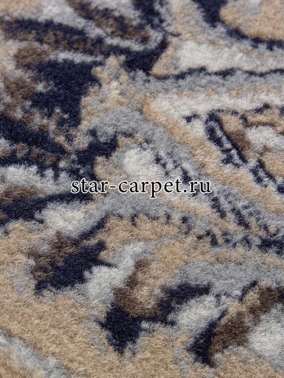 Ковер 06030A - BEIGE / BEIGE - Прямоугольник - коллекция PRAGA