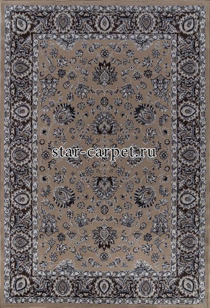 Ковер 06030A - BEIGE / BEIGE - Прямоугольник - коллекция PRAGA