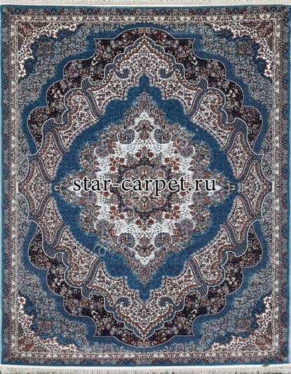 Ковер Abrishim 36320A STAN BLUE / BLUE (Иран)