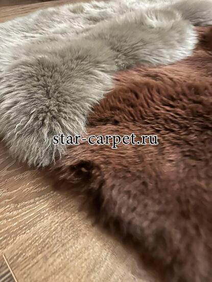  Овчина натуральная Star Furs, коричневая