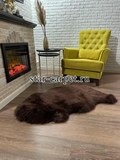  Овчина натуральная Star Furs, коричневая