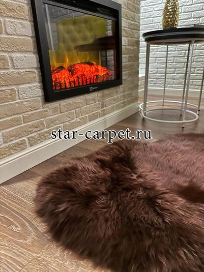  Овчина натуральная Star Furs, коричневая