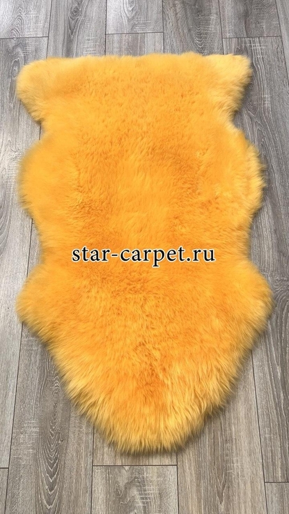 Овчина натуральная Star Furs, желтый 