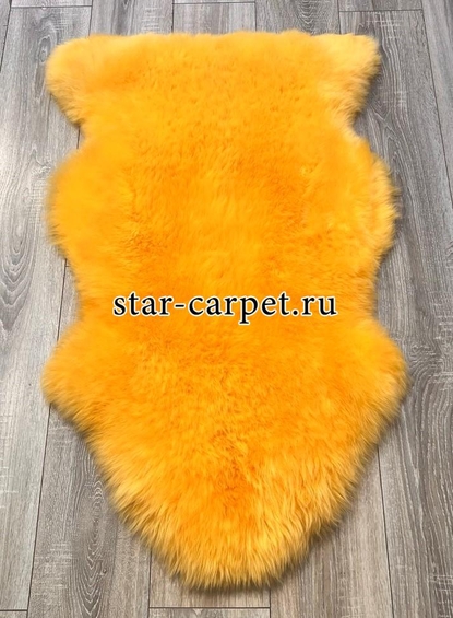 Овчина натуральная Star Furs, желтый 