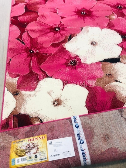 Распродажа ковер Erdenet Hunnu 6A1963 175 цветы, розовый (Монголия)