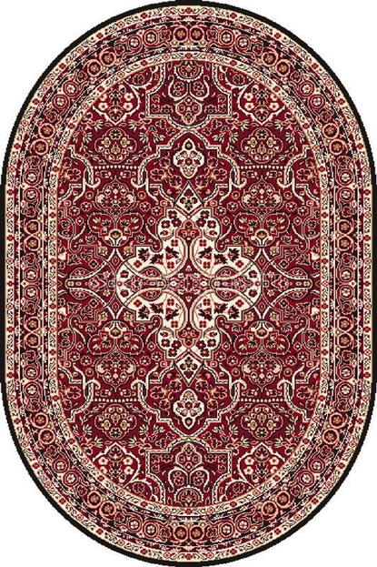 Ковер STANDARD LAURUS_dark red_oval (Польша)