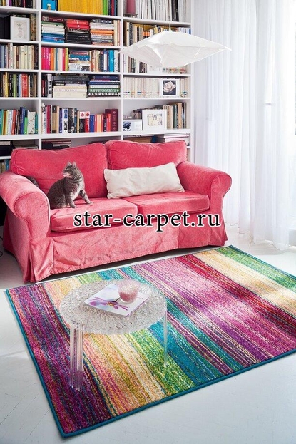 Ковер Agnella Funky Top Dor turquoise (Польша) 