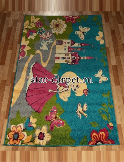 Ковер FUNKY NEL turquoise