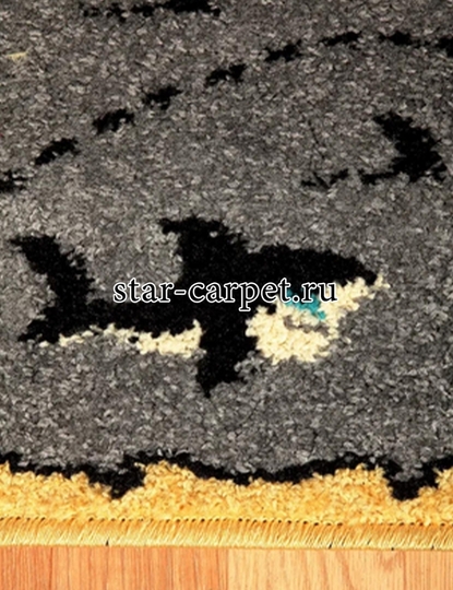 Ковер детский Пираты FUNKY PIR grey