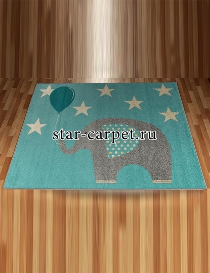 Детский ковер  Agnella  Funky Top_ELE blue (Польша) 