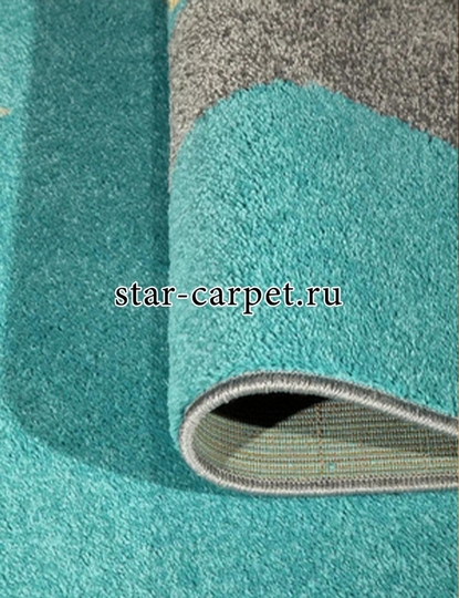 Детский ковер  Agnella  Funky Top_ELE blue (Польша) 