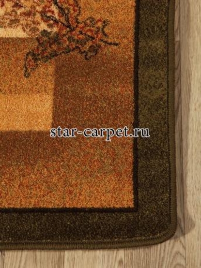 Ковер Isfahan Adara olive (Шерсть)