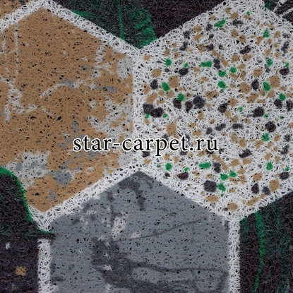 Коврик придверный Lapsha 1green