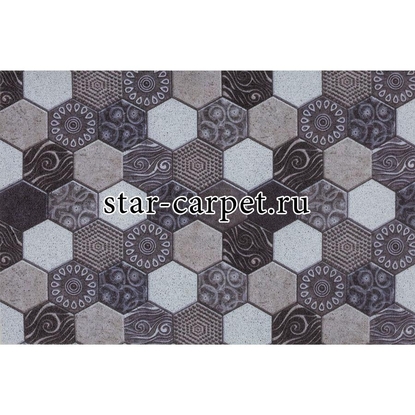 Коврик придверный  Lapsha  003-2 Grey