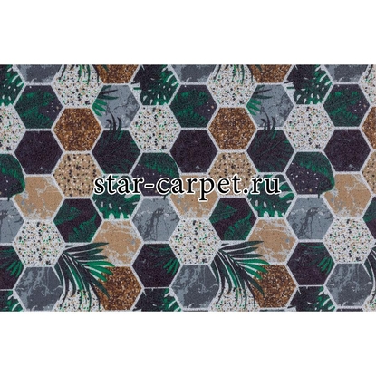 Коврик придверный Lapsha 1green