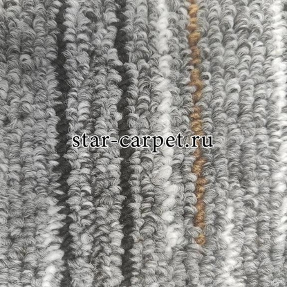 Ковролин SCROLL 01254-34140635 цвет серый беж 