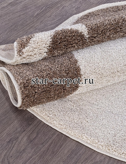 Овальный ковер PLATINUM MERINOS t620 - CREAM / BROWN 
