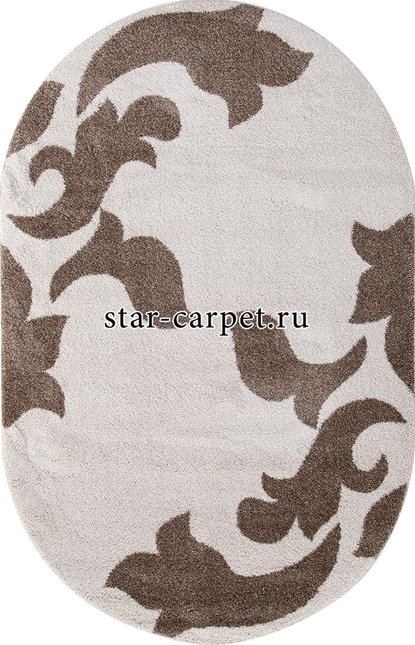 Овальный ковер PLATINUM MERINOS t620 - CREAM / BROWN 