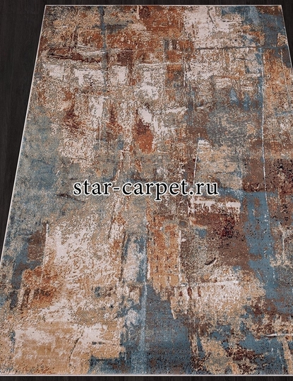 Ковер RICHMOND D861 - CREAM-BLUE  (Россия)