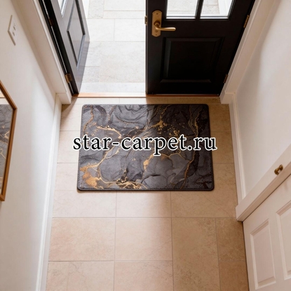 Коврик придверный  Lapsha 364-10 GREY