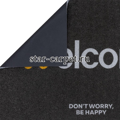 Коврик придверный  Lapsha  79 BLACK