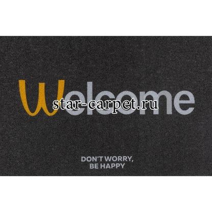 Коврик придверный  Lapsha  79 BLACK