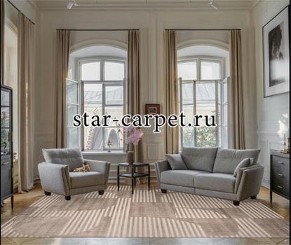 Ковер F440 - BEIGE - Прямоугольник - коллекция DIOS