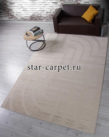 Ковер F439 - LIGHT BEIGE - Прямоугольник - коллекция DIOS