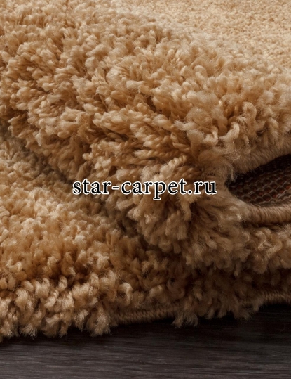 Круглый ковер MERINOS SHAGGY ULTRA s600 - DARK BEIGE