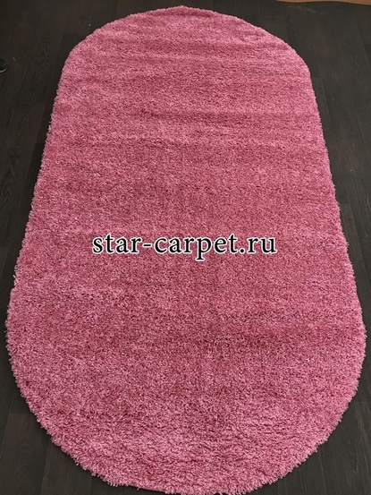 Овальный ковер MERINOS SHAGGY ULTRA s600 цвет розовый 