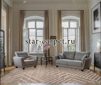 Ковер F438 - BEIGE - Прямоугольник - коллекция DIOS
