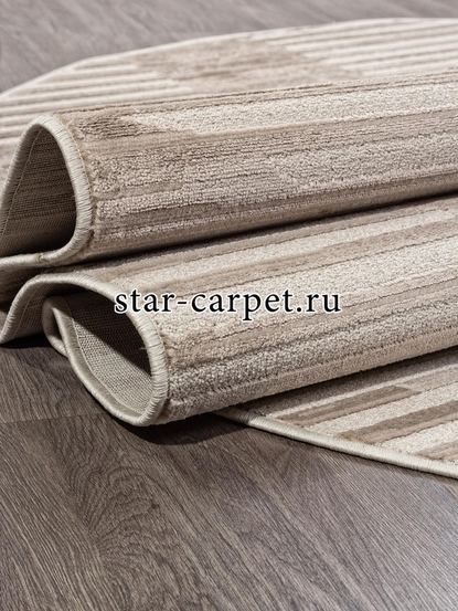 Ковер F440 - BEIGE - Овал - коллекция DIOS