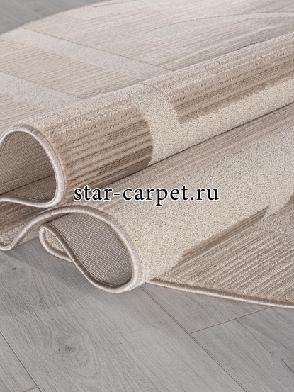 Ковер F439 - BEIGE - Овал - коллекция DIOS