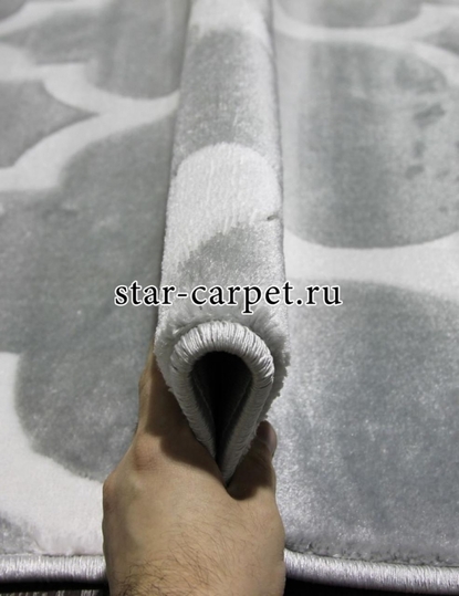Ковер d422 - GRAY-NATURAL MEGA CARVING WK