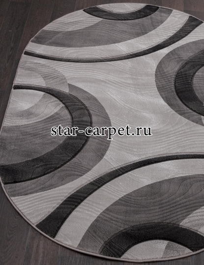 Ковер 4783 - GRAY - Овал