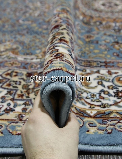 Ковер SHAHREZA d414 цвет голубой 