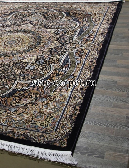 Ковер d415 - NAVY - Прямоугольник - коллекция SHAHREZA